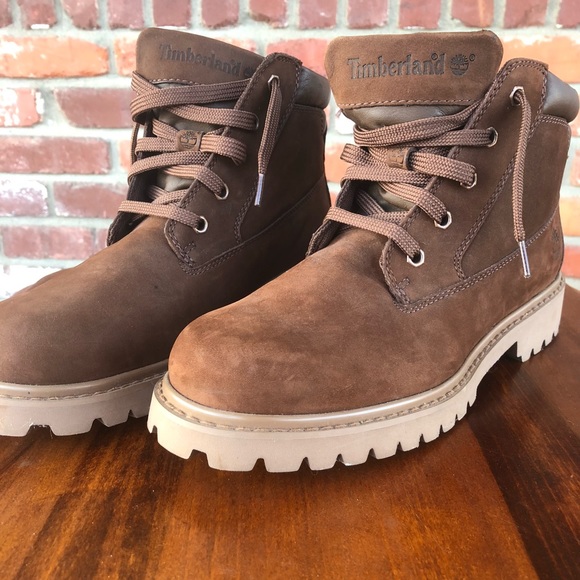 chocolate brown timberlands